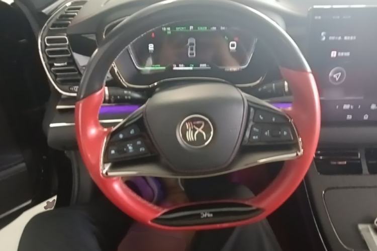 Used BYD Han 2020 EV Four-Wheel Drive High-Performance Flagship Model Steering Wheel