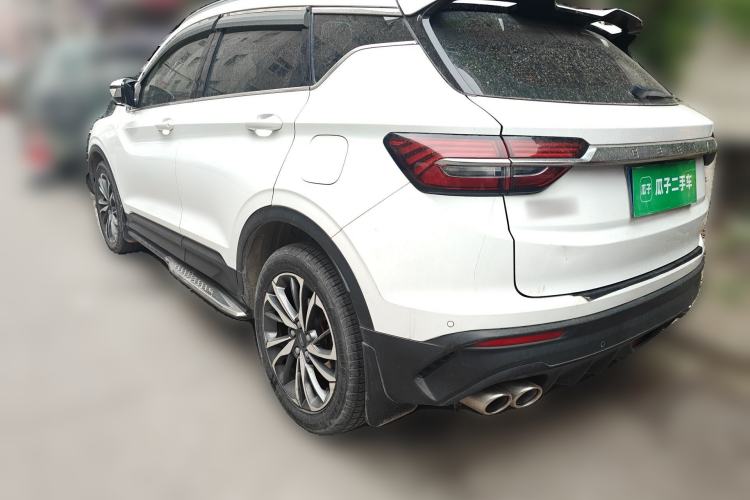 Used Geely Auto Coolray 2019 Sport Model 260T DCT Patrol China V Standard Rear Left 45 Deg