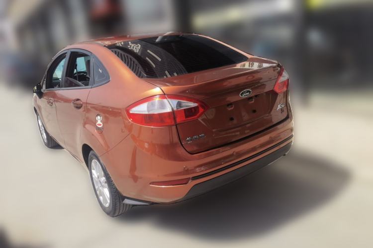 Used Ford Fiesta 2013 Sedan 1.5L Automatic Fashion Edition Rear Left 45 Deg