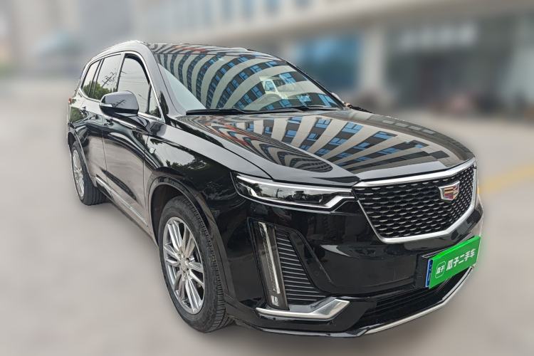 Used Cadillac XT6 2021 2.0T 7-Seater Four-Wheel Drive Luxury Version Front Right 45 Deg