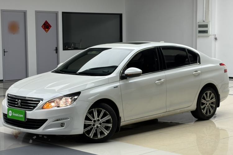 Used Peugeot 408 2018 Revised 350THP Automatic Luxury Edition Front Left 45 Deg