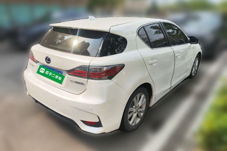Used Lexus CT 2014 CT200h Elite Edition Monochrome Rear Right 45 Deg