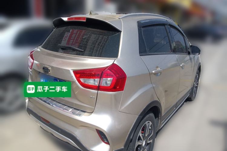 Used Geely Auto Vision X3 2017 1.5L Automatic Luxury Model Rear Right 45 Deg