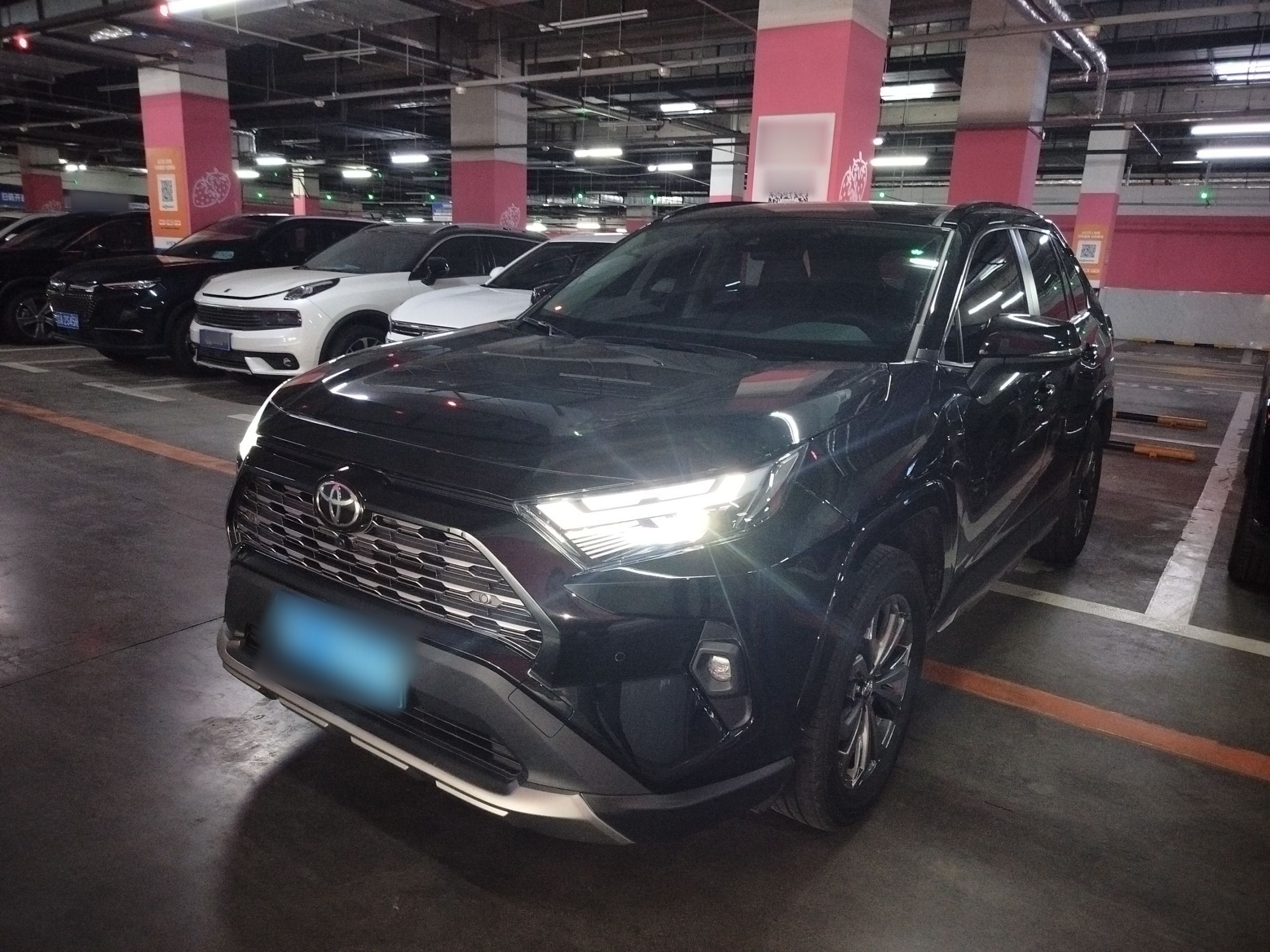 تحت مقدمة السيارة