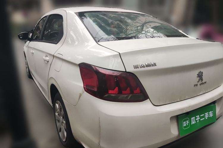 Used Peugeot 301 2017 1.6L Manual Comfort Edition Rear Left 45 Deg