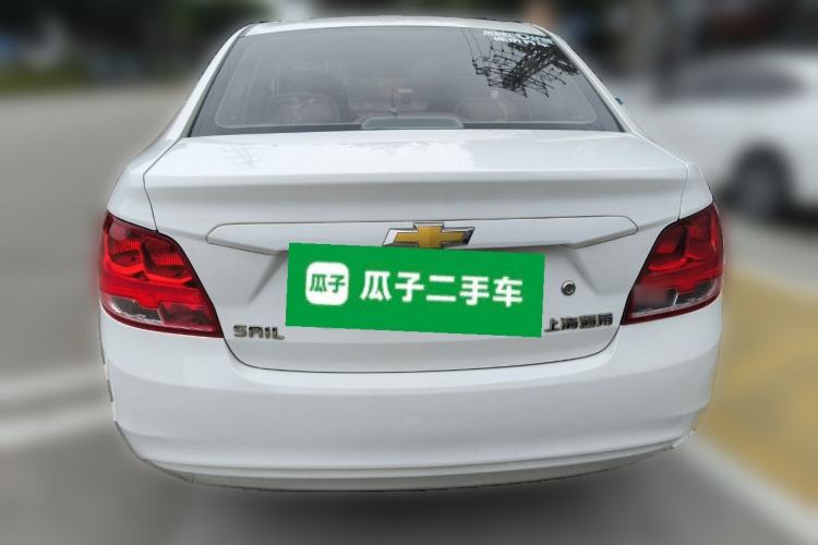 Used Chevrolet Sail 2015 Sail 3 1.3L AMT Ideal Edition Rear