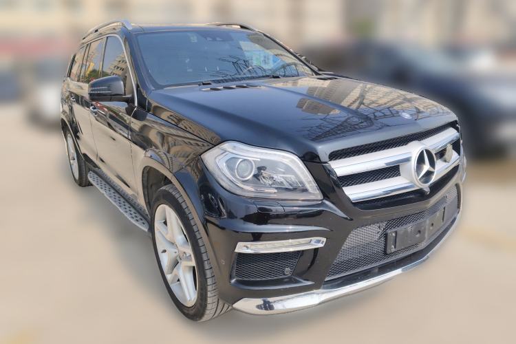 Used Mercedes-Benz GL-Class 2013 GL 500 4MATIC Front Right 45 Deg