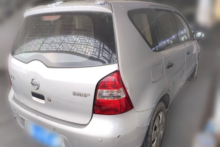 Used Nissan Livina 2010 Jingyue Edition 1.6L Manual All-Around Model Rear Right 45 Deg