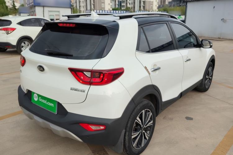 Used Kia kx1 Stonic 2021 1.4L CVT Fun & Sunroof Model Rear Right 45 Deg