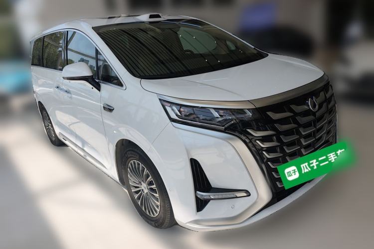 Used Denza D9 2025 DM-i Intelligent Drive 1020 Four-Wheel Drive Flagship Model Front Right 45 Deg