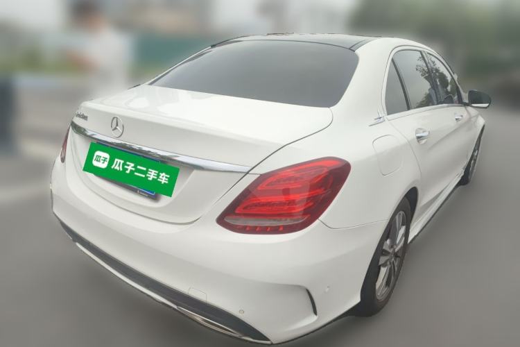 Used Mercedes-Benz C-Class 2016 C 200 L Sport Edition Rear Right 45 Deg