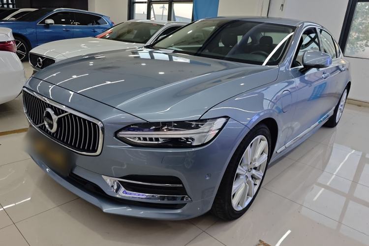 Used Volvo S90 New Energy 2019 T8 E-Drive Hybrid Intelligent Luxury Version China V Standard