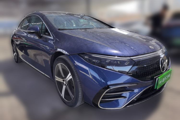 Used Mercedes-Benz EQS 2022 450+ Luxury Edition Front Right 45 Deg