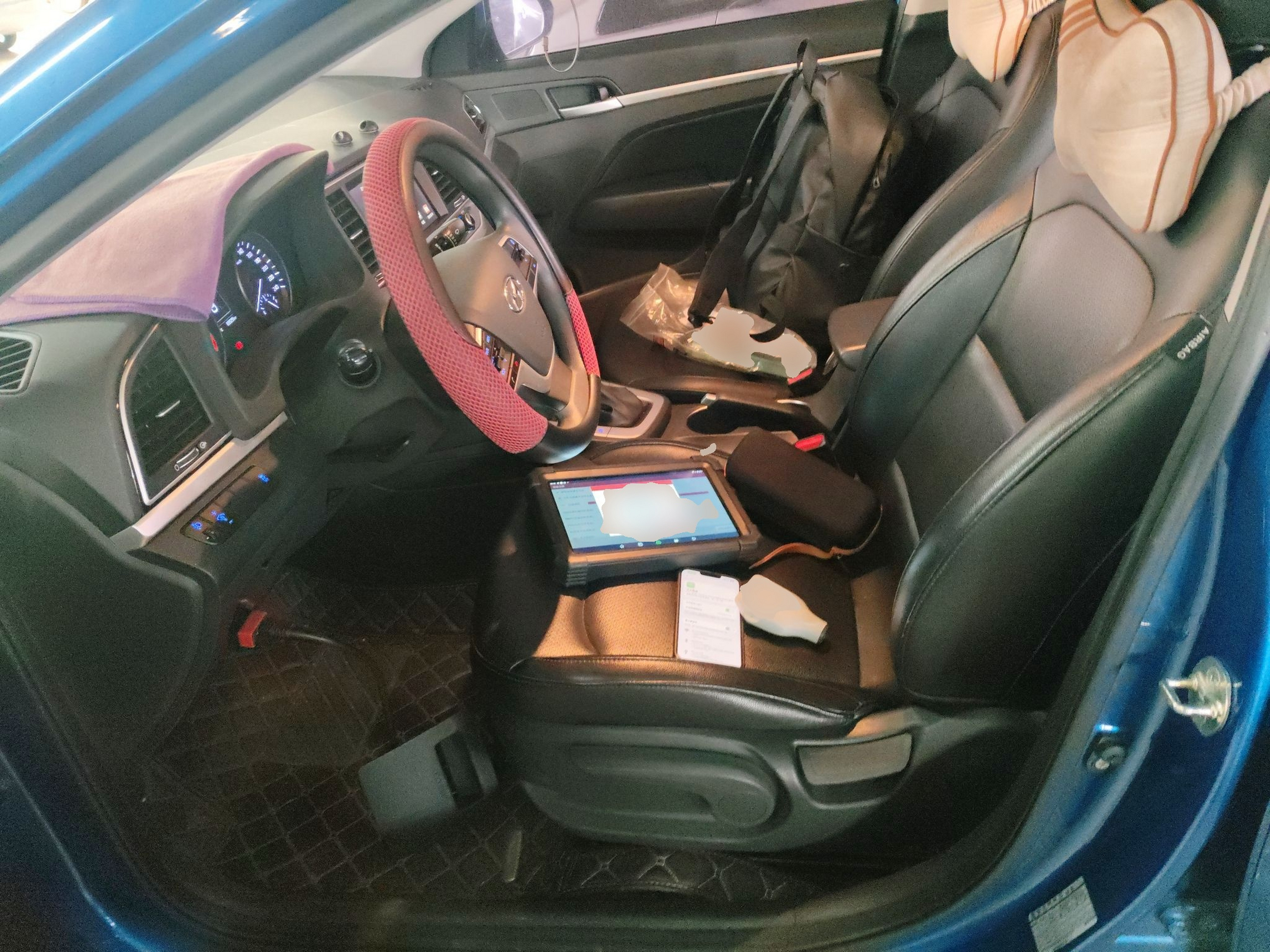 Avant de la voiture