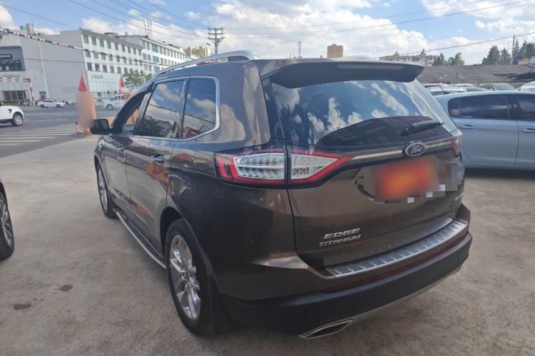 Used Ford Edge 2017 EcoBoost 245 Four-Wheel Drive Sporty 7-Seater Rear Left 45 Deg