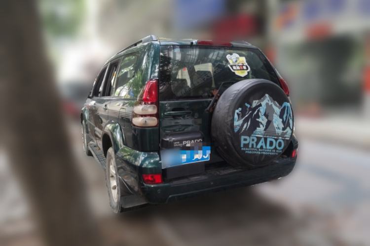 Used Toyota Prado 2004 GX 2.7 Automatic Model Rear Left 45 Deg