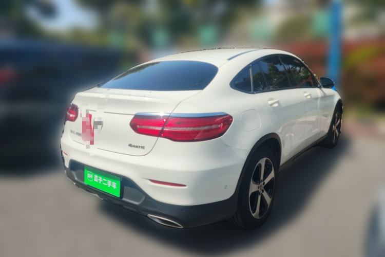 Used Mercedes-Benz GLC Coupe 2019 GLC 200 4MATIC Coupe SUV Rear Right 45 Deg