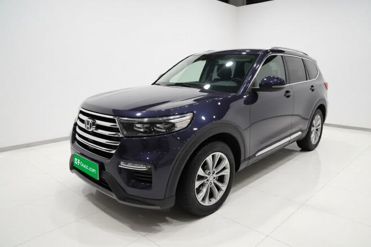 Used Ford Explorer 2020 EcoBoost 285 Rear-Drive Trend Edition 6 Seats Front Left 45 Deg