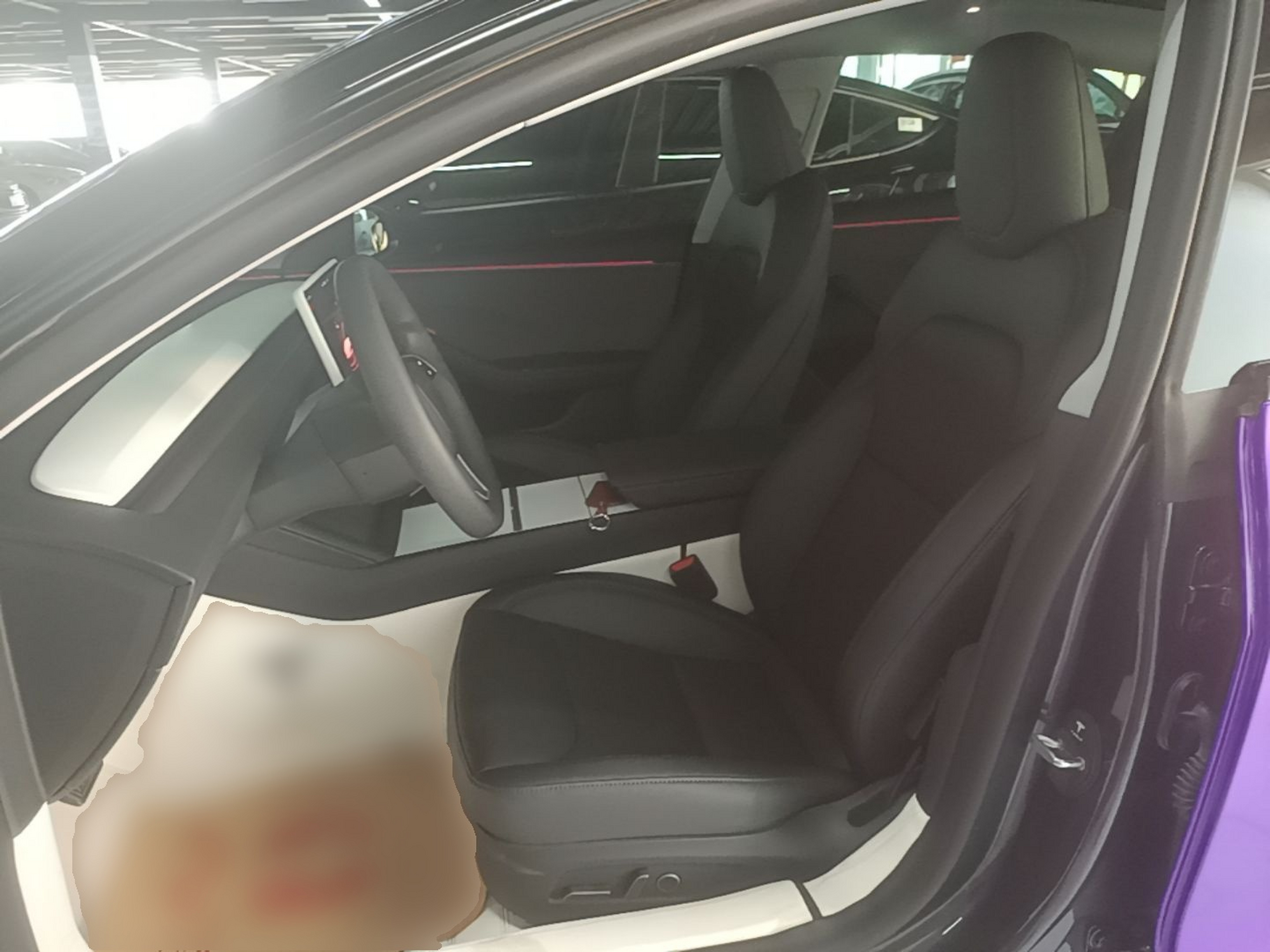 Avant de la voiture