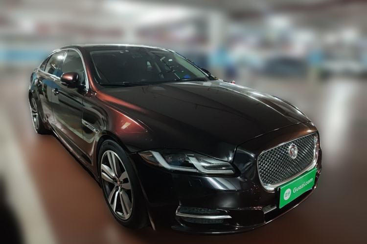 Used Jaguar XJ 2014 XJL 3.0 SC Four-Wheel-Drive Flagship Business Edition Front Right 45 Deg