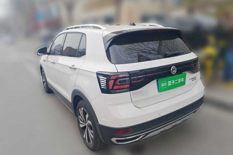 Used Volkswagen T-Cross 2019 280TSI DSG Luxury Edition Rear Left 45 Deg