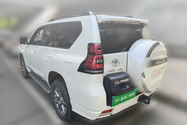 Used Toyota Prado 2019 3.5L Automatic TX-L Deluxe Edition with Rear-Mounted Spare Tire Rear Left 45 Deg