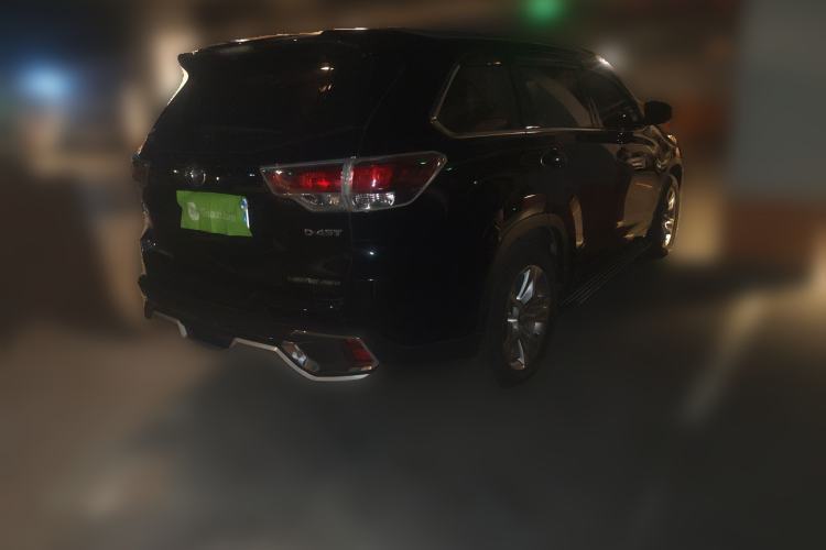 Used Toyota Highlander 2017 2.0T Four-Wheel Drive Ultimate Edition 7 Seats Rear Right 45 Deg