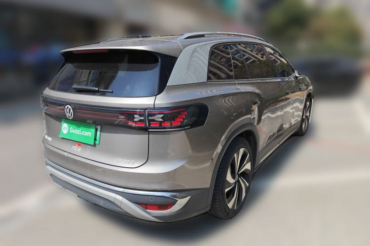 Used Volkswagen ID.6 CROZZ 2022 Long-Range PURE+ Edition Rear Right 45 Deg