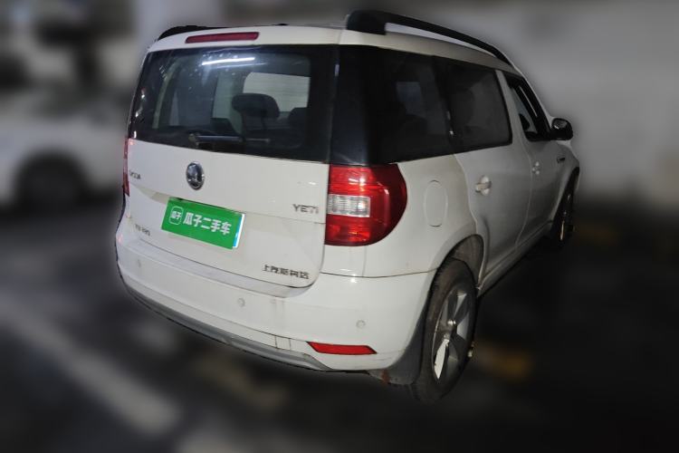 Used Skoda Yeti 2017 TSI280 DSG Advanced Edition Rear Right 45 Deg