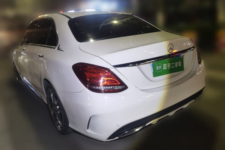 Used Mercedes-Benz C-Class 2015 Restyled C 180 L Sport Edition Rear Left 45 Deg