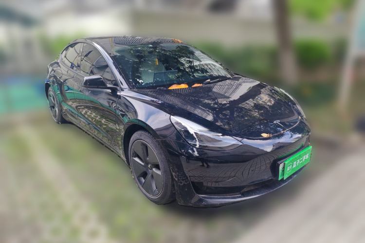 Used Tesla Model 3 2021 Standard Range Rear-Wheel Drive Upgraded Version 3D6 Front Right 45 Deg
