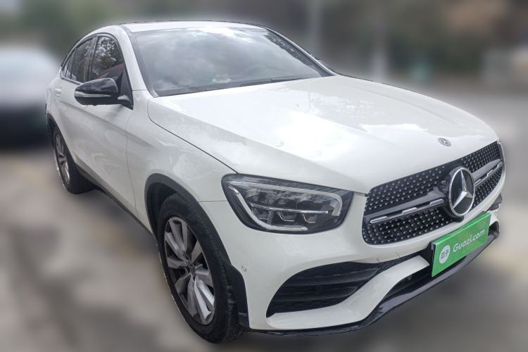 Used Mercedes-Benz GLC Coupe 2020 GLC 260 4MATIC Coupe SUV Front Right 45 Deg