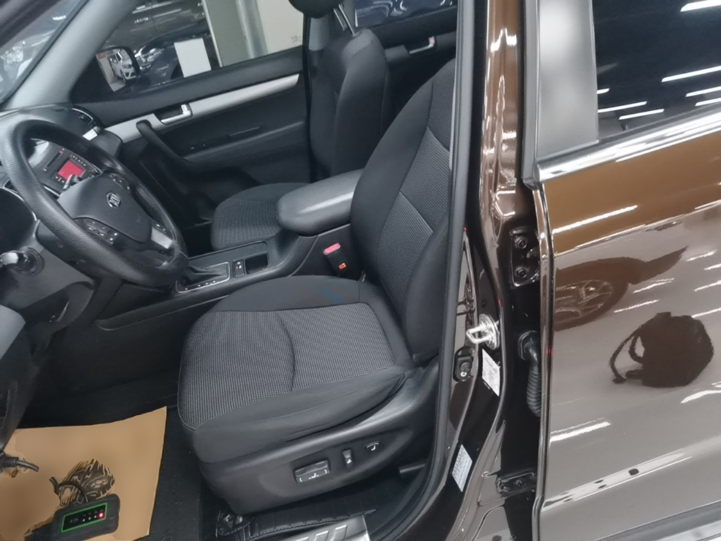 Avant de la voiture