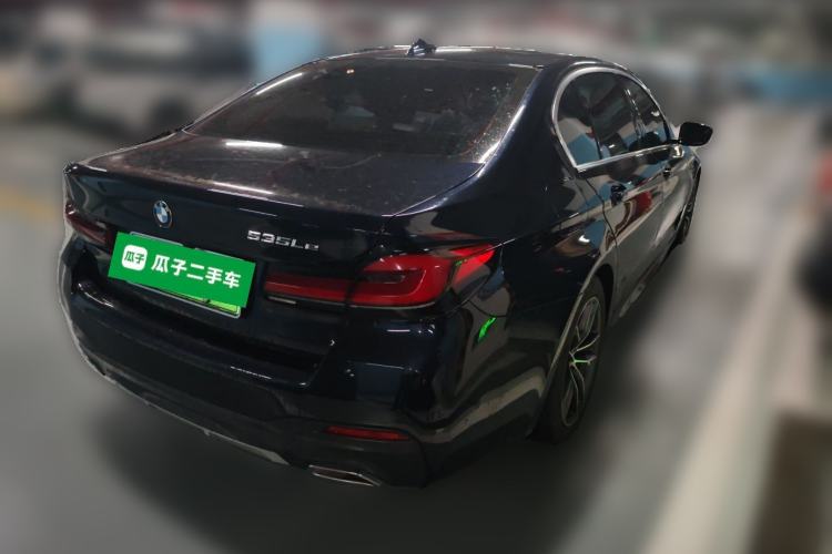 Used BMW 5 Series New Energy 2021 535Le Pioneer Edition M Sport Package Rear Right 45 Deg