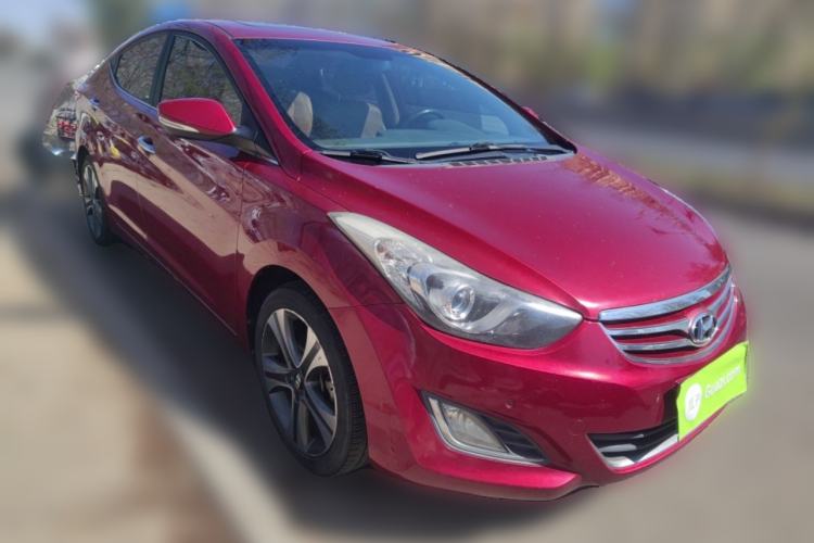 Used Hyundai Elantra (5th Generation / Langdong) 2012 1.8L Automatic Prestige Model Front Right 45 Deg