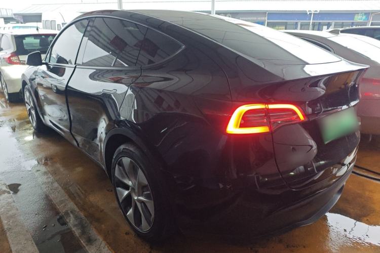 Used Tesla Model Y 2021 Standard Range Rear-Wheel Drive Version Rear Left 45 Deg