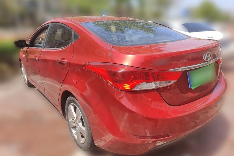Used Hyundai Elantra (5th Generation / Langdong) 2012 1.6L Automatic Fashion Edition Rear Left 45 Deg
