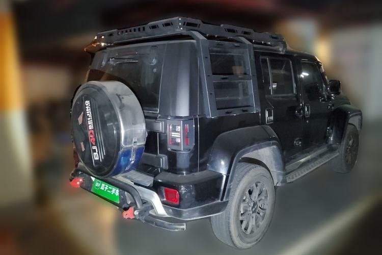 Used BAIC Off-Road BJ40 2020 2.0T Automatic Four-Wheel Drive Urban Hunter Edition Chivalrous Type Rear Right 45 Deg