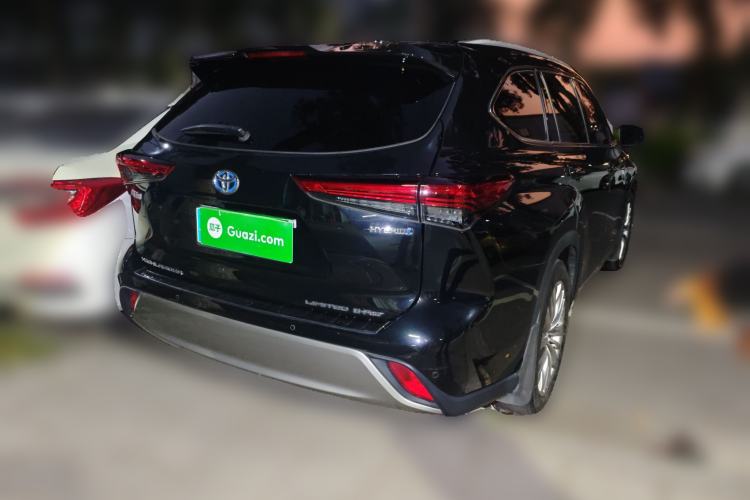 Used Toyota Highlander 2022 Dual-Engine 2.5L Four-Wheel Drive Supreme Edition 7-Seater Rear Right 45 Deg