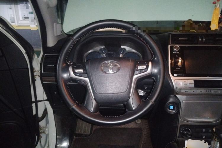 Used Toyota Prado 2018 3.5L Automatic TX-L NAVI with Rear-Mounted Spare Tire Steering Wheel