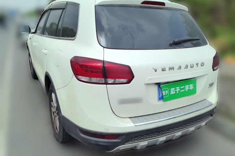 Used Yema T70 2016 1.8L Manual Elite Version Rear Left 45 Deg