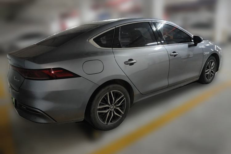 Used BYD Qin PLUS 2021 DM-i 55KM Flagship Model Rear Right 45 Deg