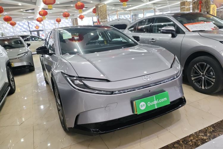 Used Toyota bZ5 2025 Model 550 PRO Front Right 45 Deg