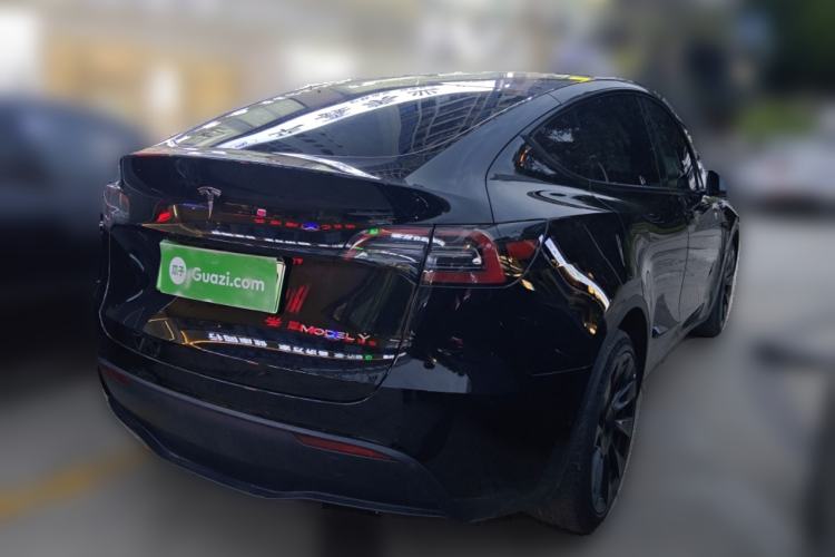 Used Tesla Model Y 2022 Revised Version Rear-Wheel Drive Rear Right 45 Deg