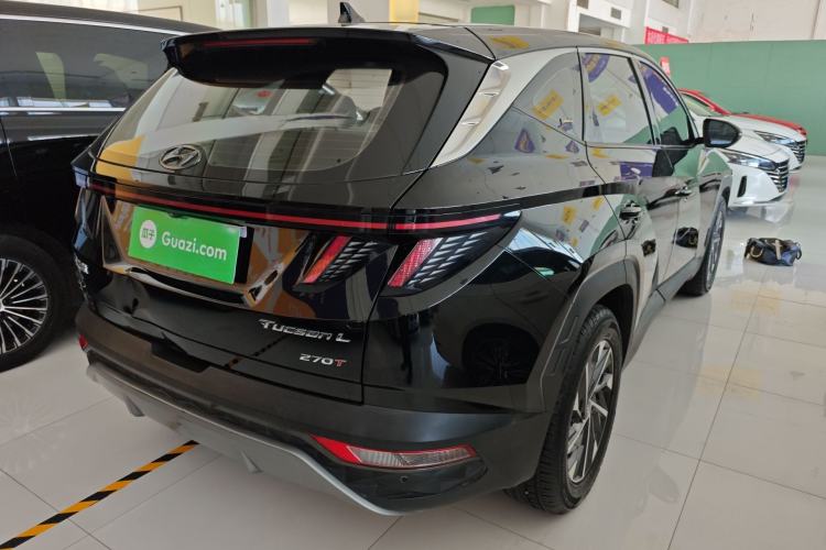 Used Hyundai Tucson 2021 Tucson L 1.5T DCT GLX Elite Edition Rear Right 45 Deg