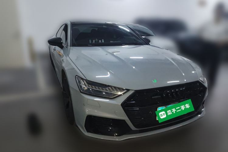 Used Audi A7L 2024 45 TFSI quattro RS Performance Edition Front Right 45 Deg