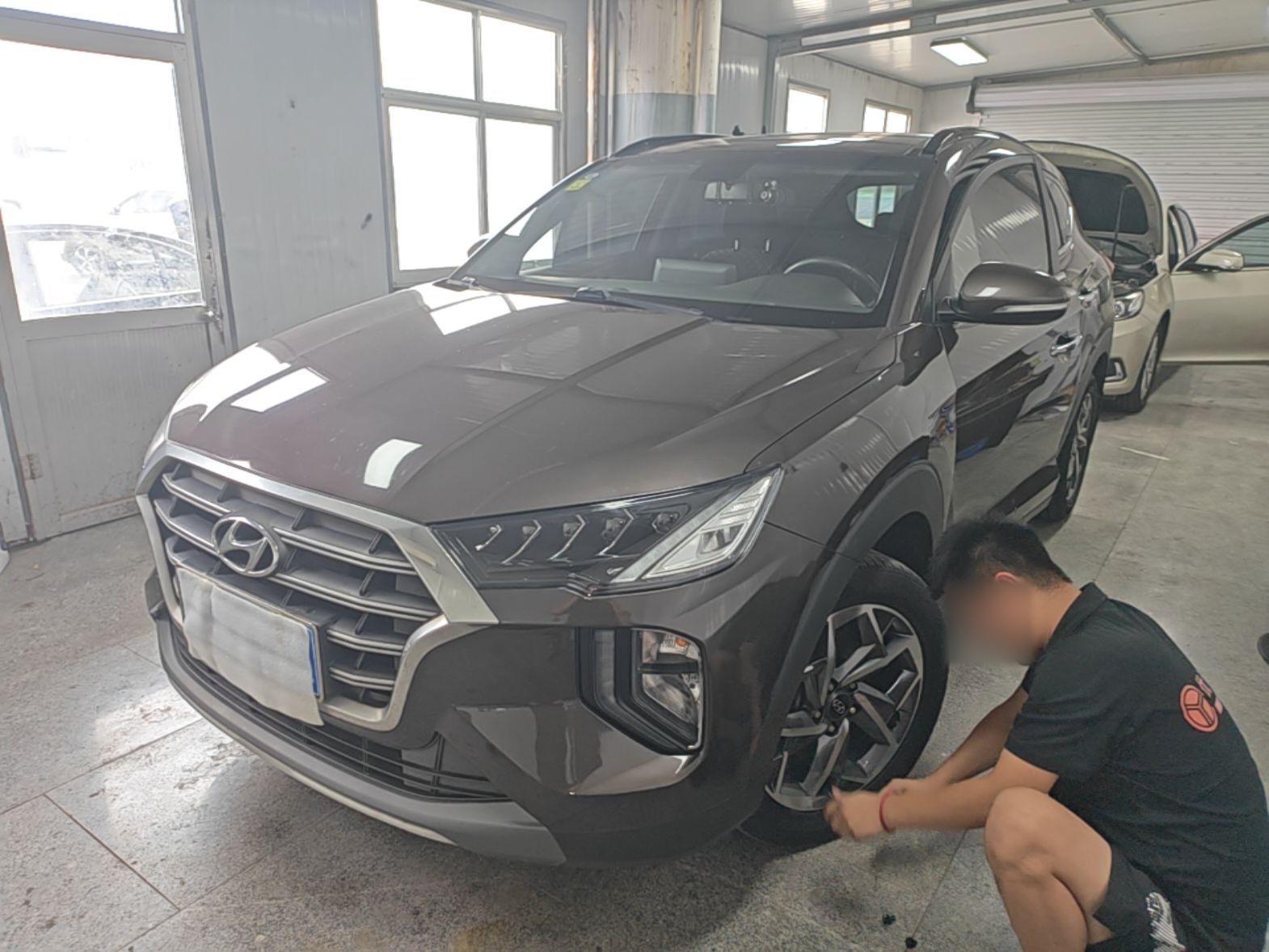 Under Front Bumper