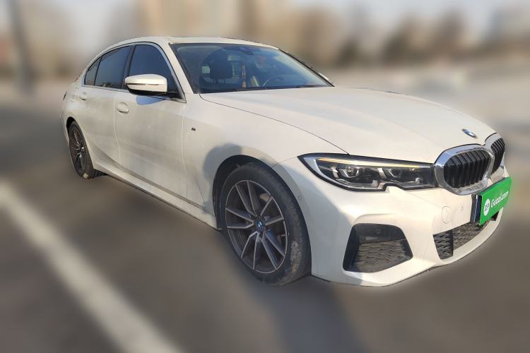 Used BMW 3 Series 2021 Second Facelift 325Li M Sport Package Front Right 45 Deg