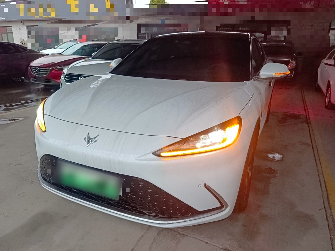 تحت مقدمة السيارة