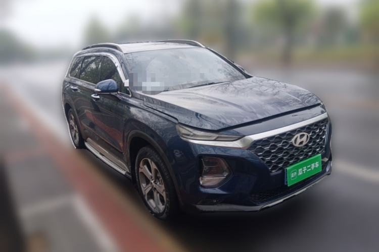 Used Hyundai Santa Fe 2020 380 TGDi Automatic Two-Wheel Drive DLX Prestige Edition PLUS Front Right 45 Deg